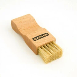 Ayaqqabı üçün fırça Saphir White təbii xov ilə, hamar dərili ayaqqabılar üçün, ağ Ayaqqabı üçün fırça Saphir White təbii xov ilə, hamar dərili ayaqqabılar üçün, ağ