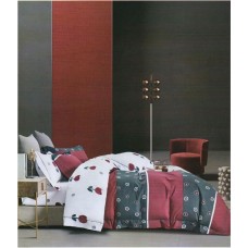 Yataq dəsti First Home ZZ-ZZ-0149, yorğan üzü 160х200 sm, yastıq üzü 50x70 sm, ikinəfərlik, satin, rəngbərəng