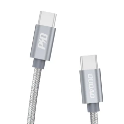 Кабель USB DUDAO L5ProC Type-C to Type-C, Серый
