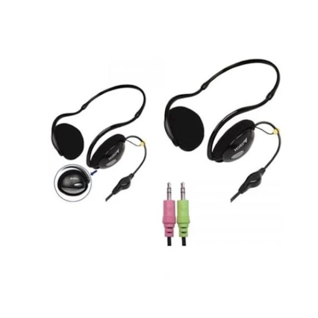 Проводные наушники A4Tech HS-26 Black Проводные наушники A4Tech HS-26 Black