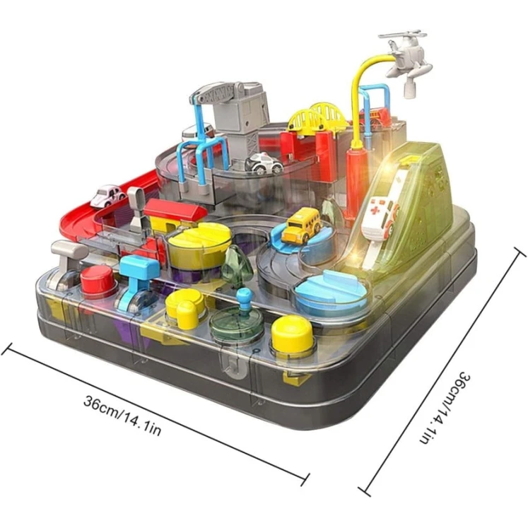 Игровой набор Car Adventure UGUR071T36, 23x36x36 см, от 3 лет Игровой набор Car Adventure UGUR071T36, 23x36x36 см, от 3 лет