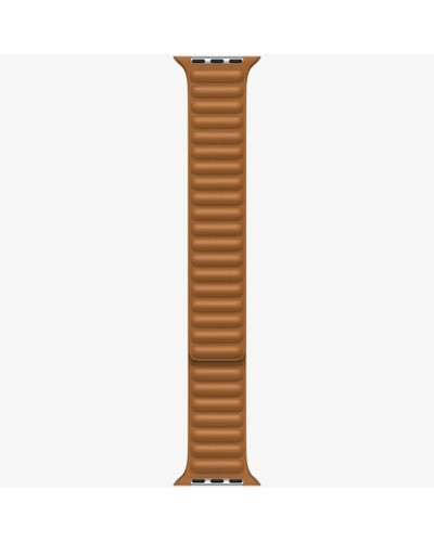 Kəmər Apple Leather Link, Apple Watch 41mm üçün S/M Golden Brown (ML7K3ZM/A)