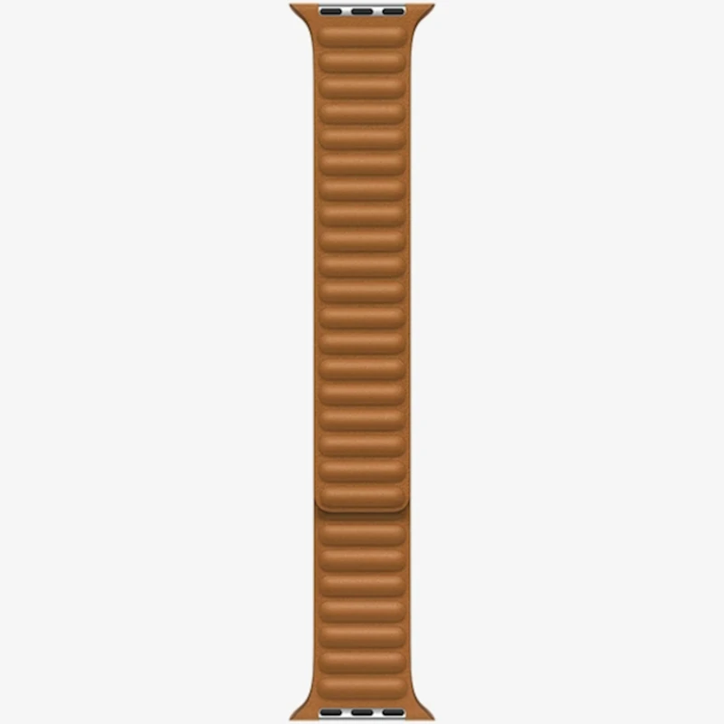 Ремешок Apple Leather Link для Apple Watch 41mm S/M Golden Brown (ML7K3ZM/A)