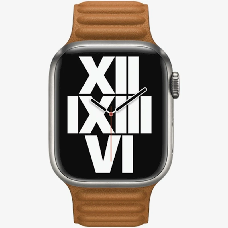 Ремешок Apple Leather Link для Apple Watch 41mm S/M Golden Brown (ML7K3ZM/A)