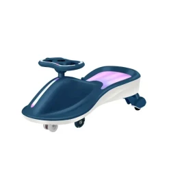 Uşaq üçün diyirlənən maşın LH-619, plastik, göy, 72x21x32 sm