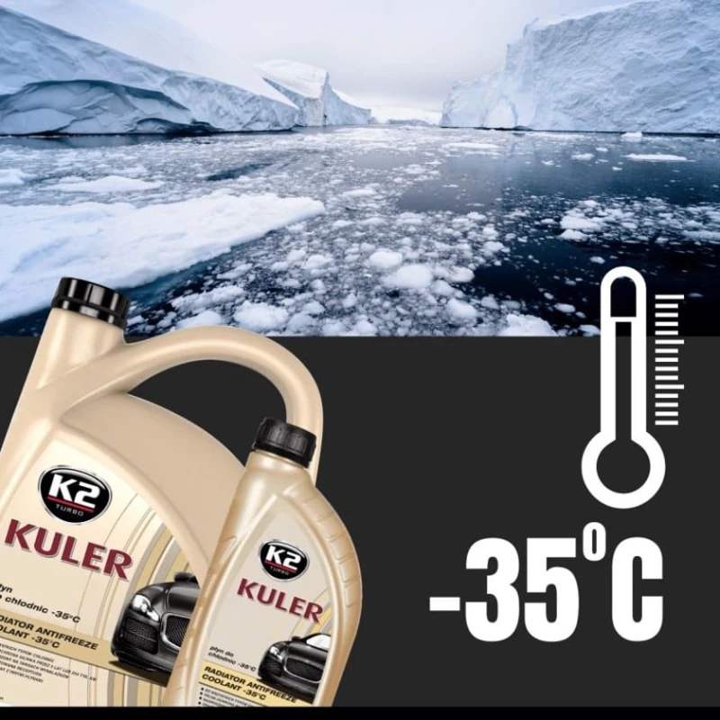 Антифриз синий K2 Kuler -35C G11, 1 л Антифриз синий K2 Kuler -35C G11, 1 л