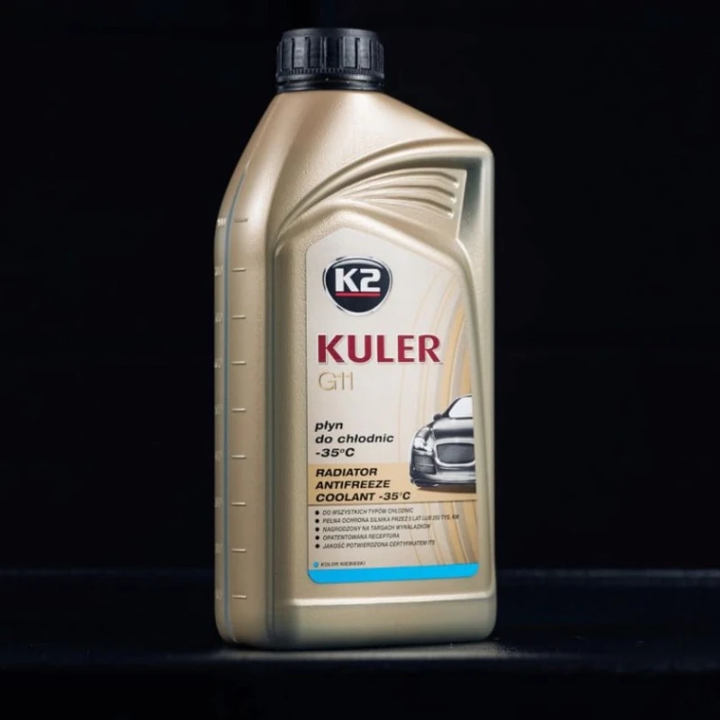 Антифриз синий K2 Kuler -35C G11, 1 л Антифриз синий K2 Kuler -35C G11, 1 л