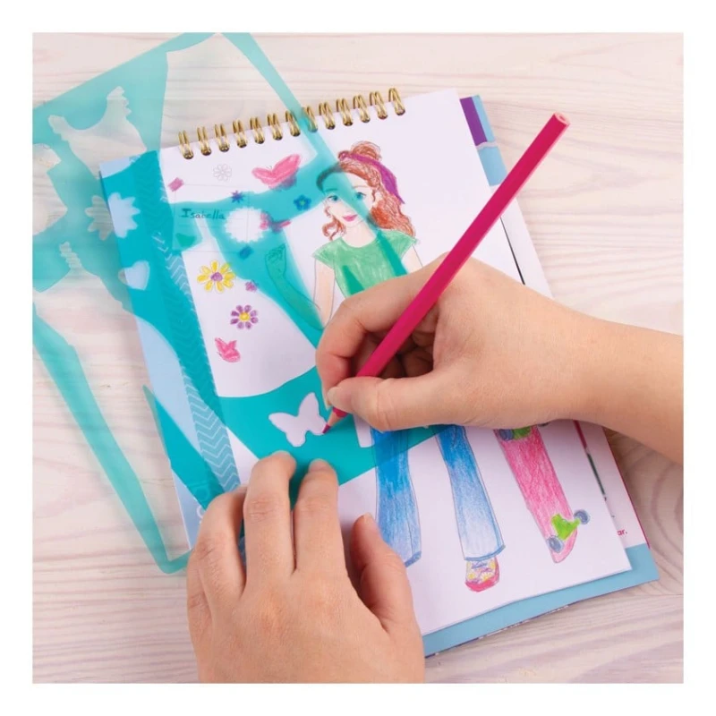 Rəsm çəkmə üçün dəst Make it Real Blooming Vibes, 6+ yaş