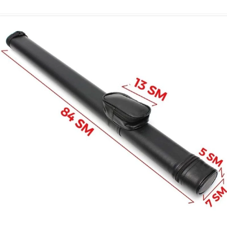 Чехол для бильярдного кия WS0805, кожа, 84 см