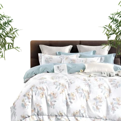 Yataq dəsti Narlı Exclusive Narlı 000773, yorğan üzü 200x220 sm, mələfə 240x260 sm, 2 əd yastıq üzü 50x70 sm, ikinəfərlik, satin, rəngbərəng