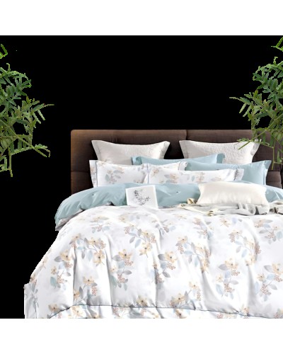 Yataq dəsti Narlı Exclusive Narlı 000773, yorğan üzü 200x220 sm, mələfə 240x260 sm, 2 əd yastıq üzü 50x70 sm, ikinəfərlik, satin, rəngbərəng
