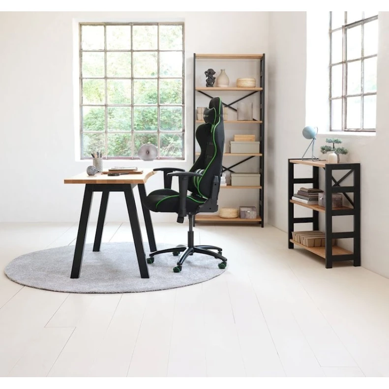 Письменный стол JYSK Skovlunde, 60x120x75 см, серый Письменный стол JYSK Skovlunde, 60x120x75 см, серый