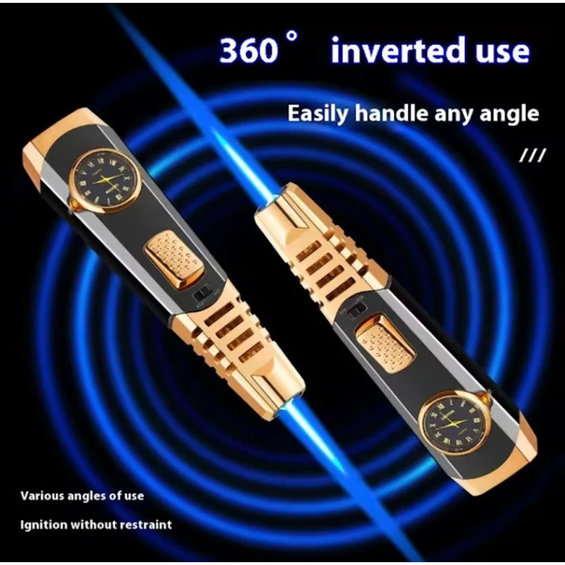 Зажигалка F35-ag-397, черная/золотистая, 16x3x2 см