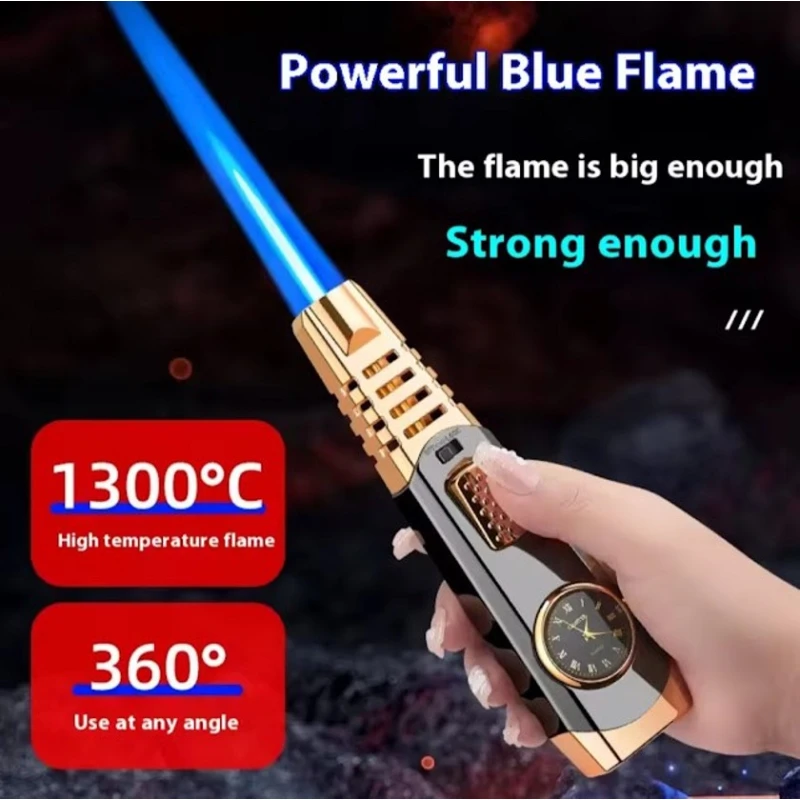 Зажигалка F35-ag-397, черная/золотистая, 16x3x2 см