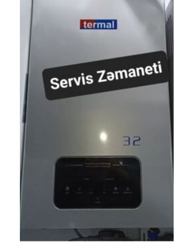 Termal Fanlı 32 lik su qızdırıcısı 1il zəmanətlə