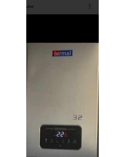 Termal Fanlı 32 lik su qızdırıcısı 1il zəmanətlə