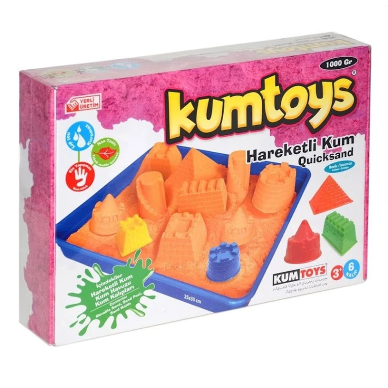 Кинетический песок KumToys, товар в ассортименте Кинетический песок KumToys, товар в ассортименте