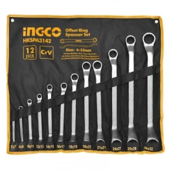 Набор ключей Ingco HKSPA3142, 12 шт, 6 - 32 мм Набор ключей Ingco HKSPA3142, 12 шт, 6 - 32 мм
