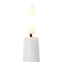 Набор светодиодных свечей JYSK Askil, 18 см, 2 шт, белый