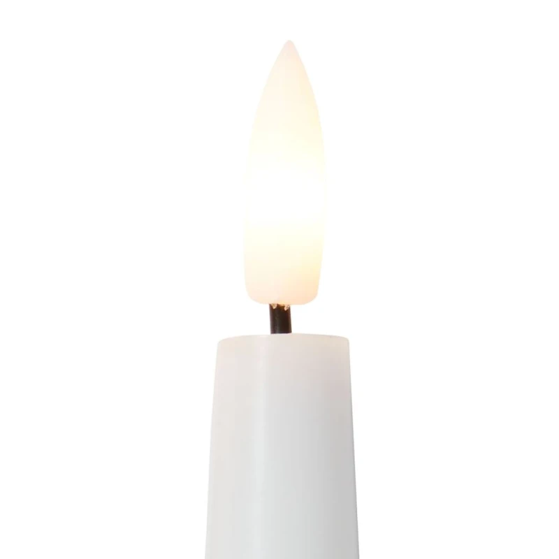 Набор светодиодных свечей JYSK Askil, 18 см, 2 шт, белый