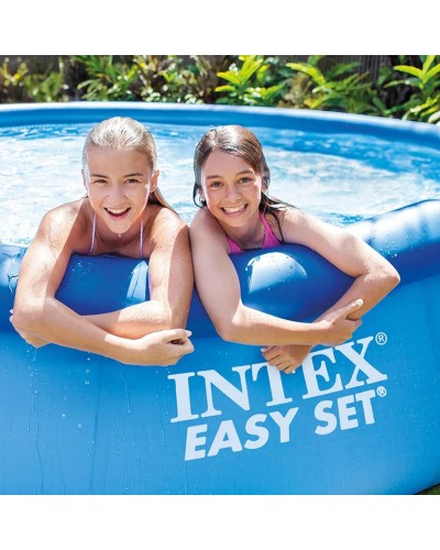 Şişmə hovuz Intex 5621TX28130T100, 366x76 sm, həcm 5621 l, dairəvi, mavi - 5621TX28130T100