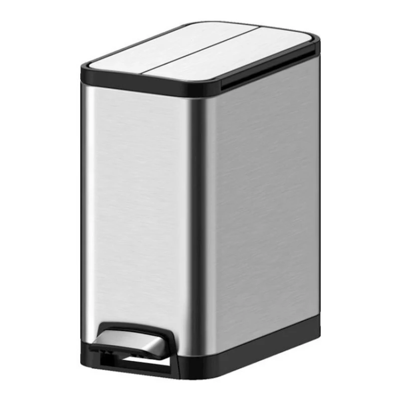 Мусорное ведро Java JH-8866 Matt Steel, 22.5x44.5x46 см, 20 л, нержавеющая сталь, серебристое Мусорное ведро Java JH-8866 Matt Steel, 22.5x44.5x46 см, 20 л, нержавеющая сталь, серебристое