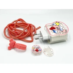 Чехол для зарядного устройства 693, силикон, прозрачный