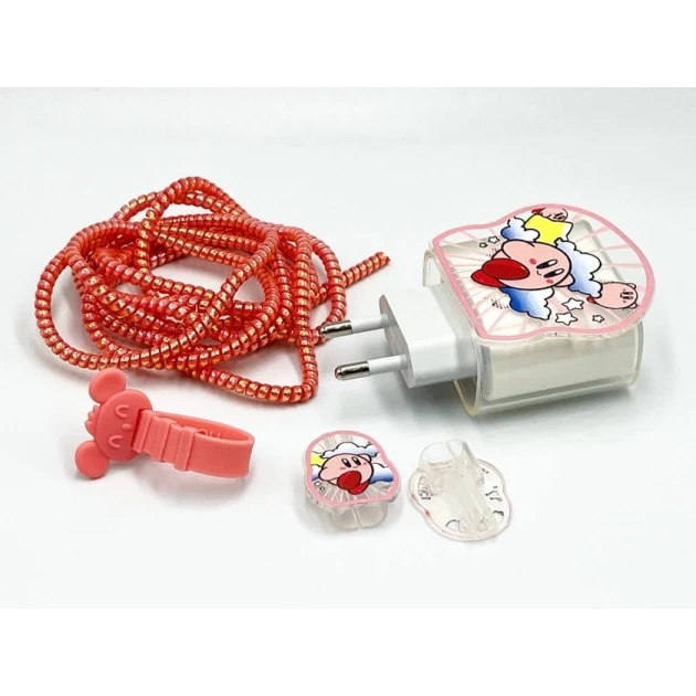 Şarj cihazı üçün çexol 693, silikon, şəffaf