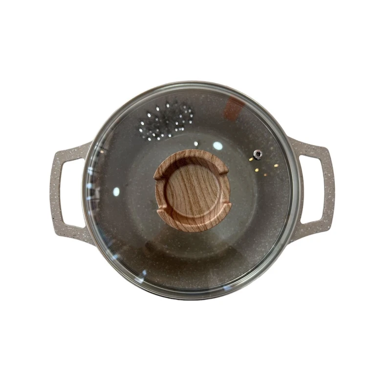 Наборы посуды для готовки Unique ZGH_00086, гранит, бежевый, 12 предметов