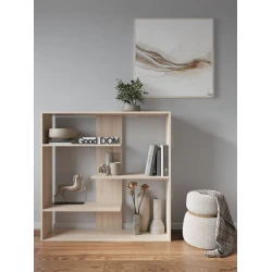 Stellaj 3563_StellajNapolSomona, 110x110x26.6 sm, LDSP, qəhvəyi