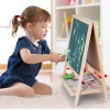 Мольберт для рисования 14-22-1, двусторонний, с маркером, алфавитом и мелками, 40x30 см Мольберт для рисования 14-22-1, двусторонний, с маркером, алфавитом и мелками, 40x30 см