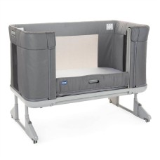 Uşaq beşiyi Chicco Next2Me Forever Moon Grey, 121x73.8x108.2 sm, 0+ ay
