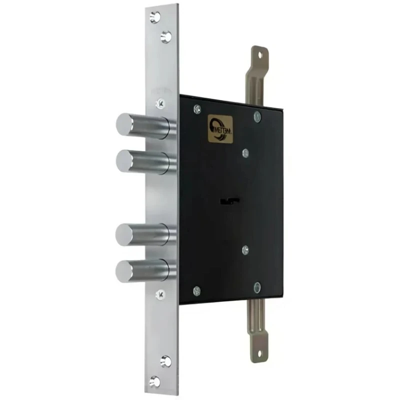 Taxma qıfıl Mettem 15902, polad, 5 açar, qara