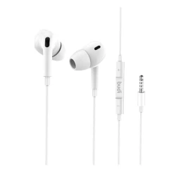 Проводные наушники Budi EP28D White