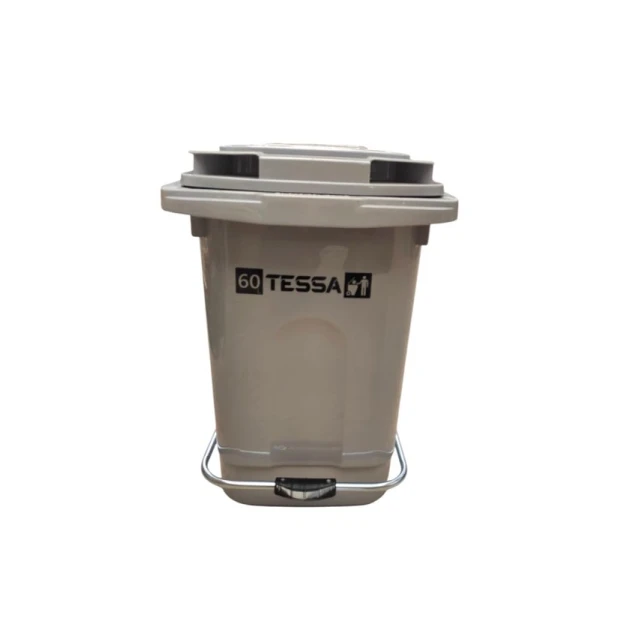 Мусорное ведро, пластик, металл, с педалью, 60 л Мусорное ведро, пластик, металл, с педалью, 60 л