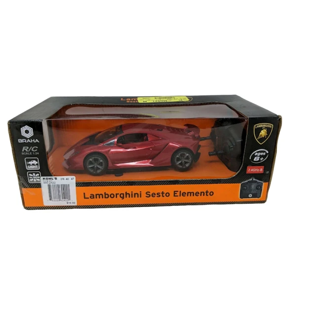 Радиоуправляемая машина Braha Industries Lamborghini Sesto Elemento 866-2422, 6+ лет, 1 шт, товар в ассортименте