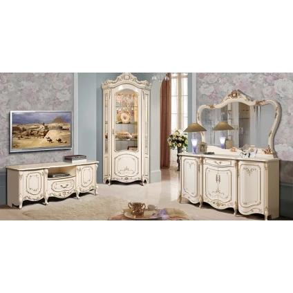 Шкаф Slonim Mebel Qod-19 Eliza, кремовый Шкаф Slonim Mebel Qod-19 Eliza, кремовый