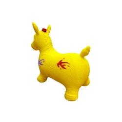 Кресло-качалка 25074-6-S, желтое, 57х25х50 см