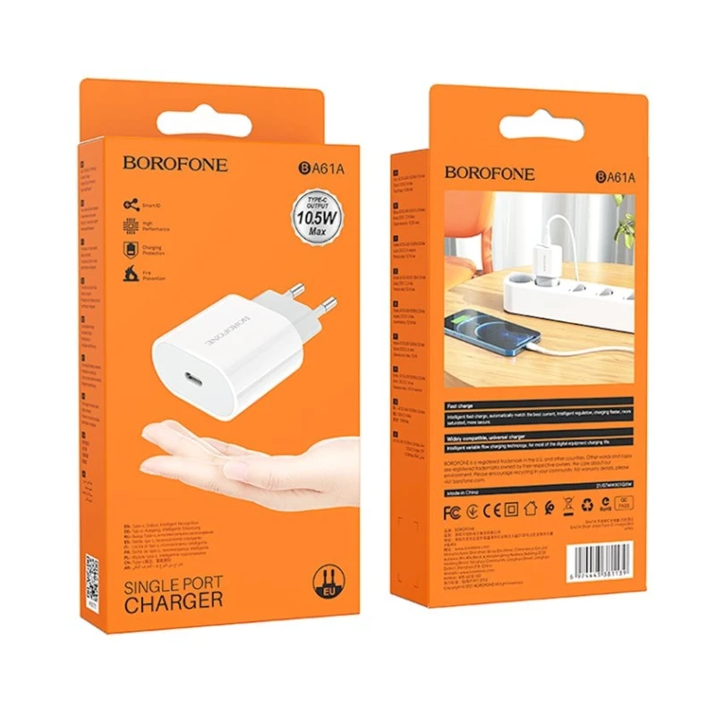 Şəbəkə enerji toplama cihazı Borofone BA61A, Ağ