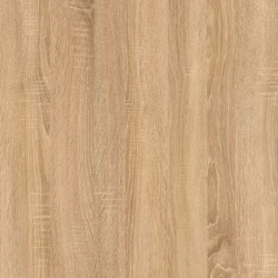 Односпальная кровать Art_tek_yataq 11, ламинат, коричневая, 200x85x90 см