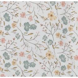 Комплект постельного белья JYSK Erika Flannel, пододеяльник 200x220 см, простыня 240x260 см, 50x70/75 см, двуспальный, фланель/хлопок, разноцветный