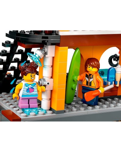 Konstruktor LEGO Seaside Harbor with Cargo Ship V29 60422, 8+ yaş, 1190 hissə