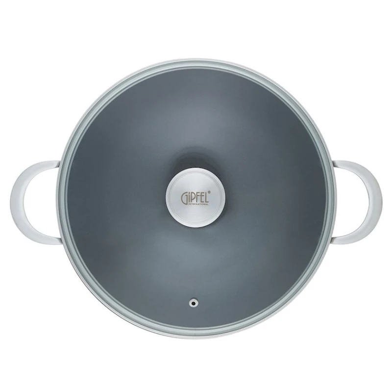 Вок Gipfel Fusion 52189, 30 см, нержавеющая сталь, серебристый Вок Gipfel Fusion 52189, 30 см, нержавеющая сталь, серебристый