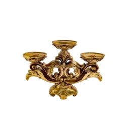 Şamdan Hom-me 3 şam üçün, Qızılı