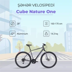 Городской велосипед Cube Nature ONE 2TKR_2328, 28