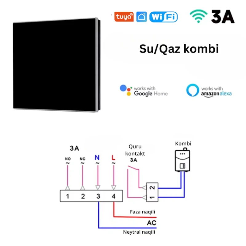 Умный термостат для управления системами отопления Yieryi ST_36493241 Умный термостат для управления системами отопления Yieryi ST_36493241