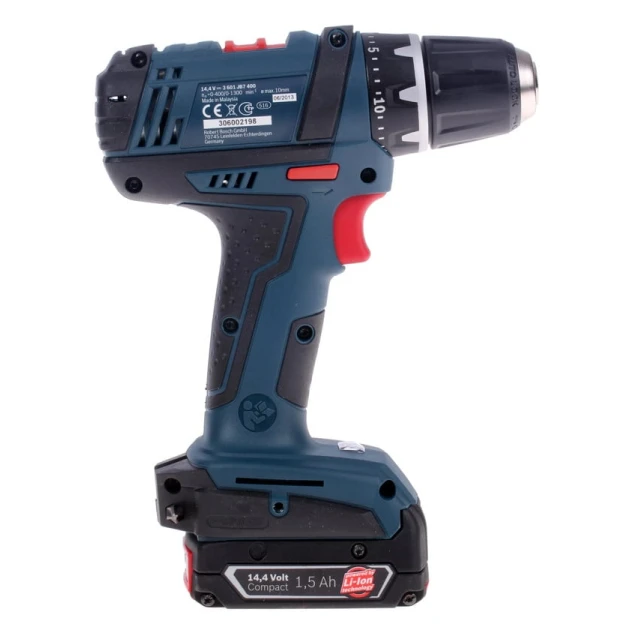 Шуруповерт Bosch GSR 14,4-2-LI Professional 14.4 В 34 Нм + 2 аккумулятора 1.5 Ач