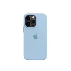 Çexol Apple Silicone 13 Pro Sky Blue üçün