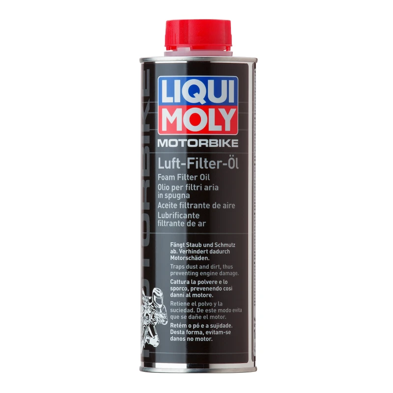 Средство для пропитки фильтров Liqui Moly Motorbike Luft Filter Oil, 0.5 л Средство для пропитки фильтров Liqui Moly Motorbike Luft Filter Oil, 0.5 л