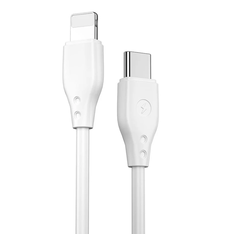 Кабель USB Wiwu Wi-C002 Type-C - Lightning, 1 м, белый